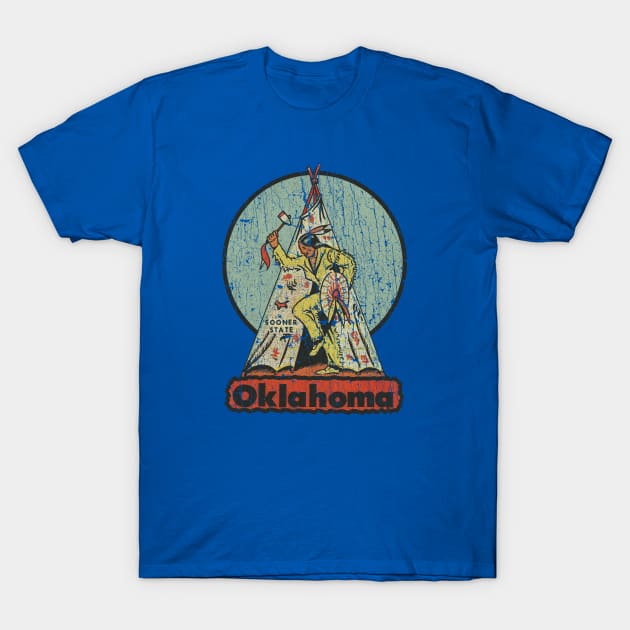 Oklahoma 39 Tribes 1951 T-Shirt by JCD666